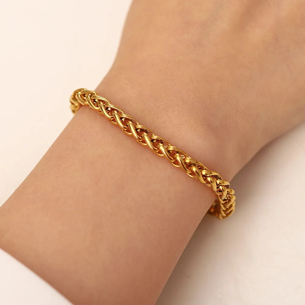 Stainless Steel Geometric Jewelry Set for Women - Smarsty