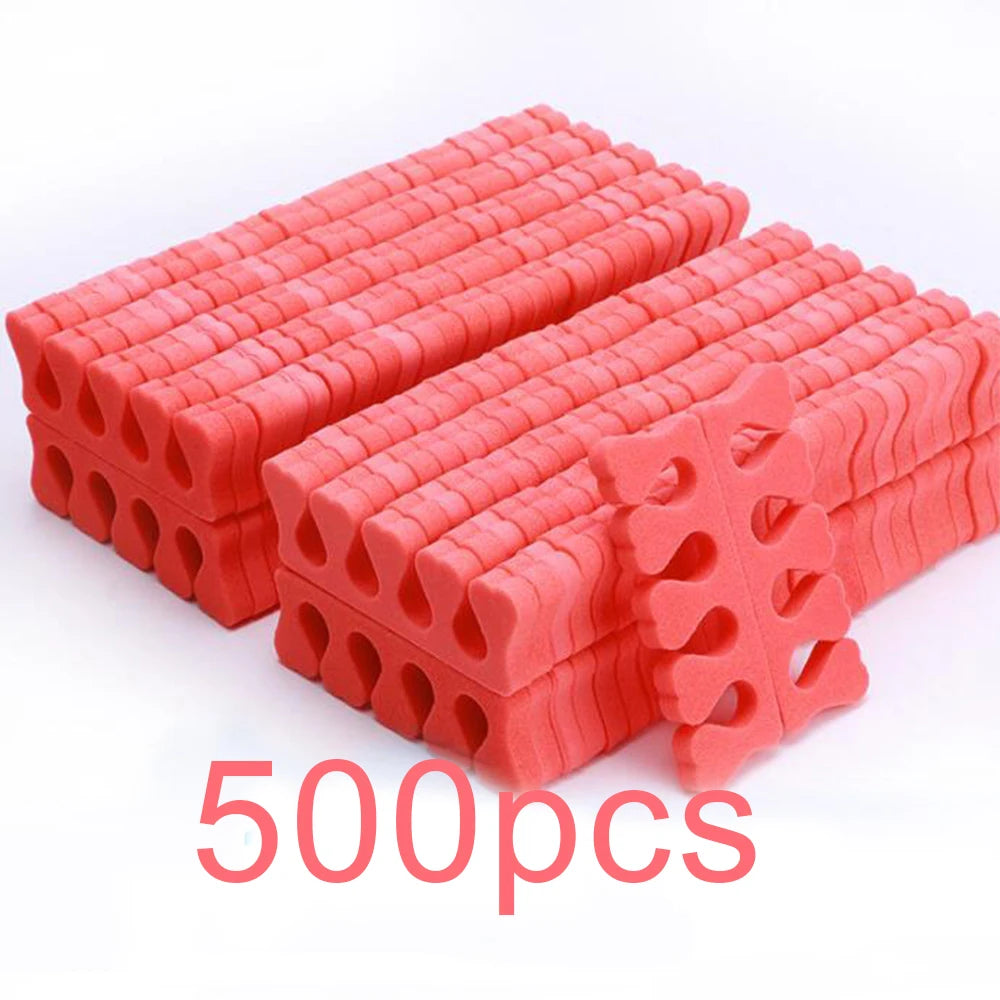 Soft Silicone Toe Separators for Nail Art Practice - Smarsty
