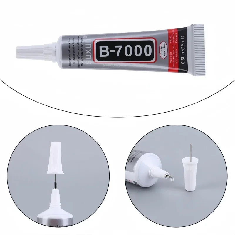 15/25/50/110ML Multi-Purpose Clear Strong Glue Adhesive Universal Phone Repair Glue DIY Jewelry Makings Repair Glue B7000 Glue - Smarsty