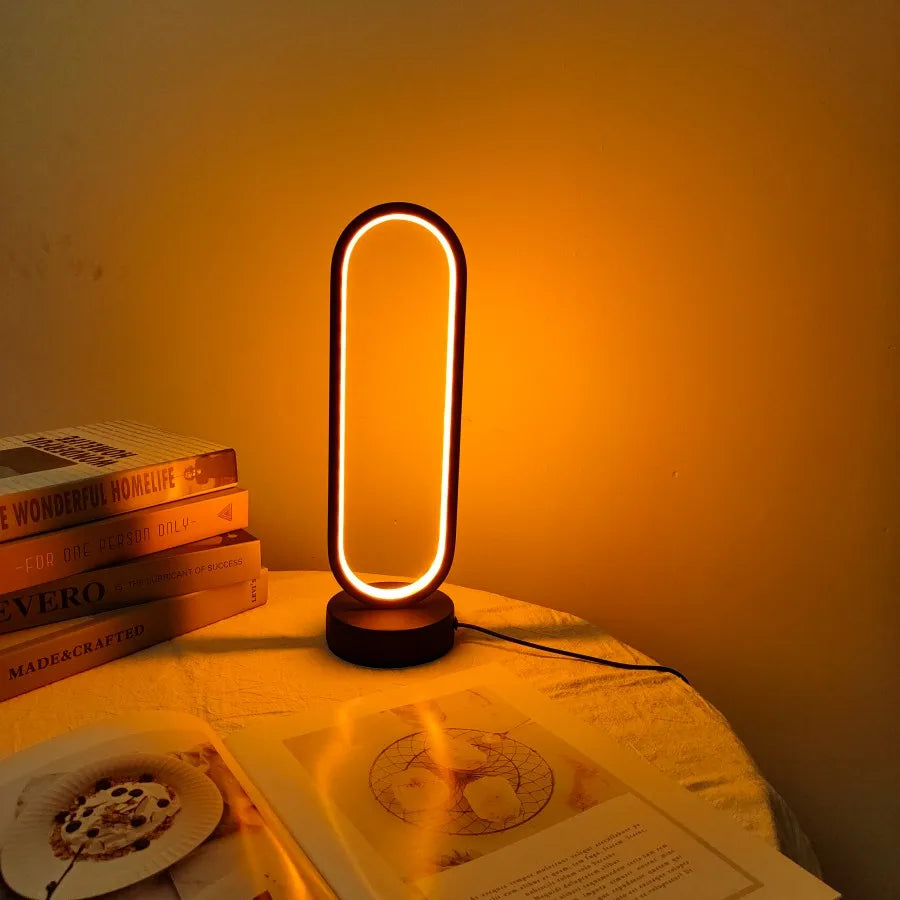 Three-Color Dimming LED Bedside Lamp for Bedrooms - Smarsty