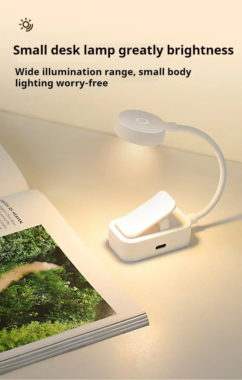 USB Rechargeable LED Table Lamp with Touch Dimming - Smarsty