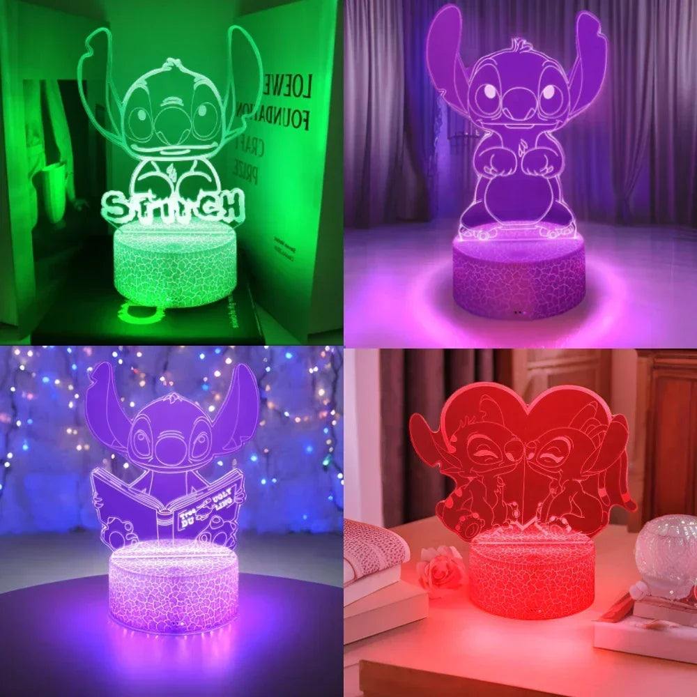 3D Illusion LED Night Light with Remote Control - Smarsty