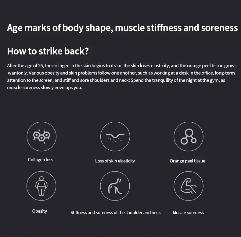 Cordless 4 in 1 Cellulite Massager for Body Sculpting - Smarsty