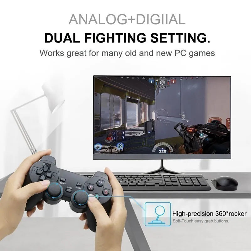 Wireless Gamepad Controller with No Delay for PC and Android - Smarsty