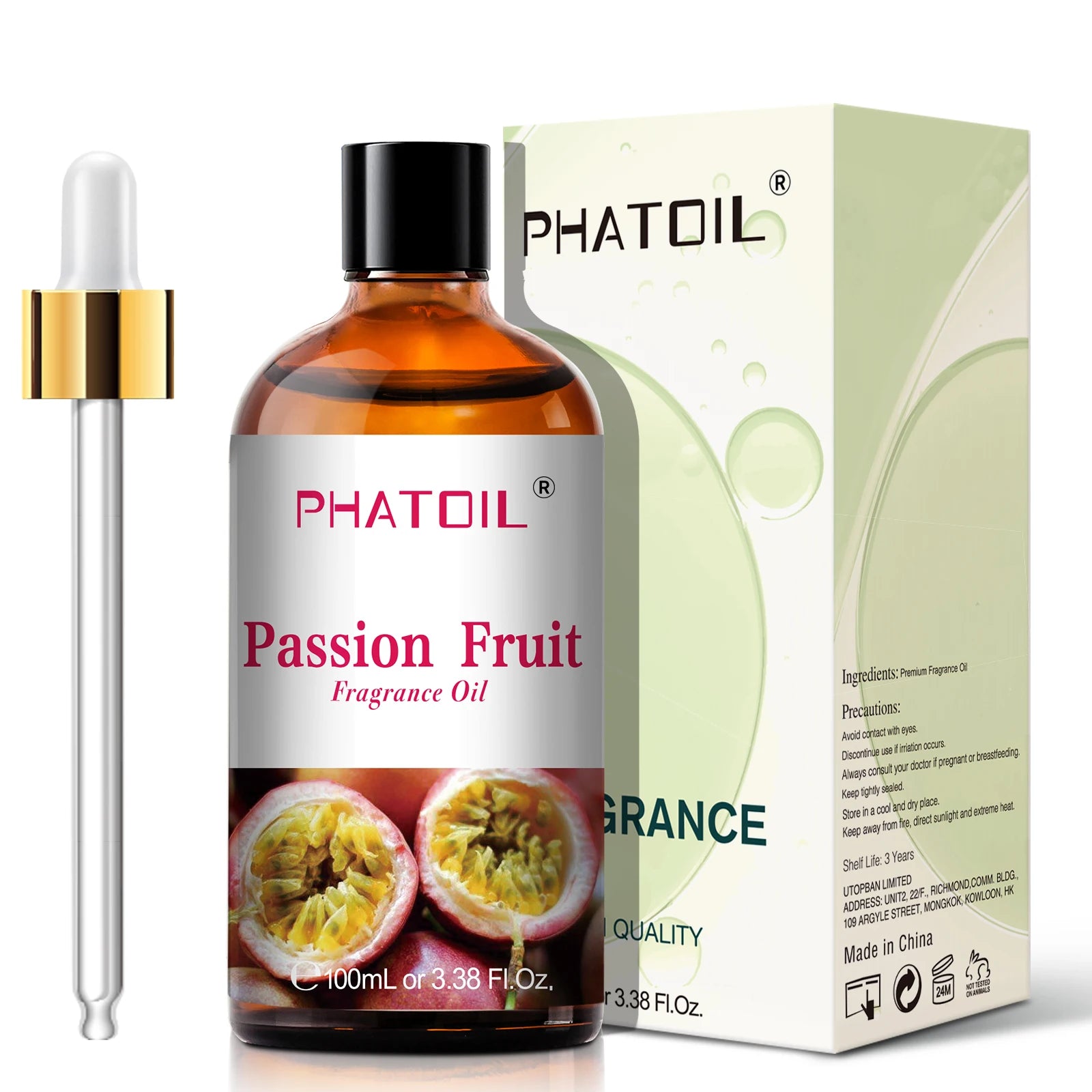 PHATOIL 100ml Sweet Fruity Fragrance Oil for Diffusers - Smarsty