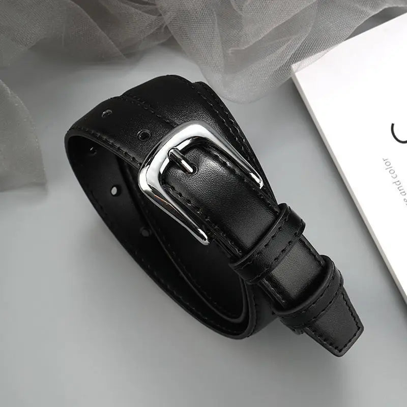 Women's Retro PU Leather Waist Belt for Jeans - Smarsty