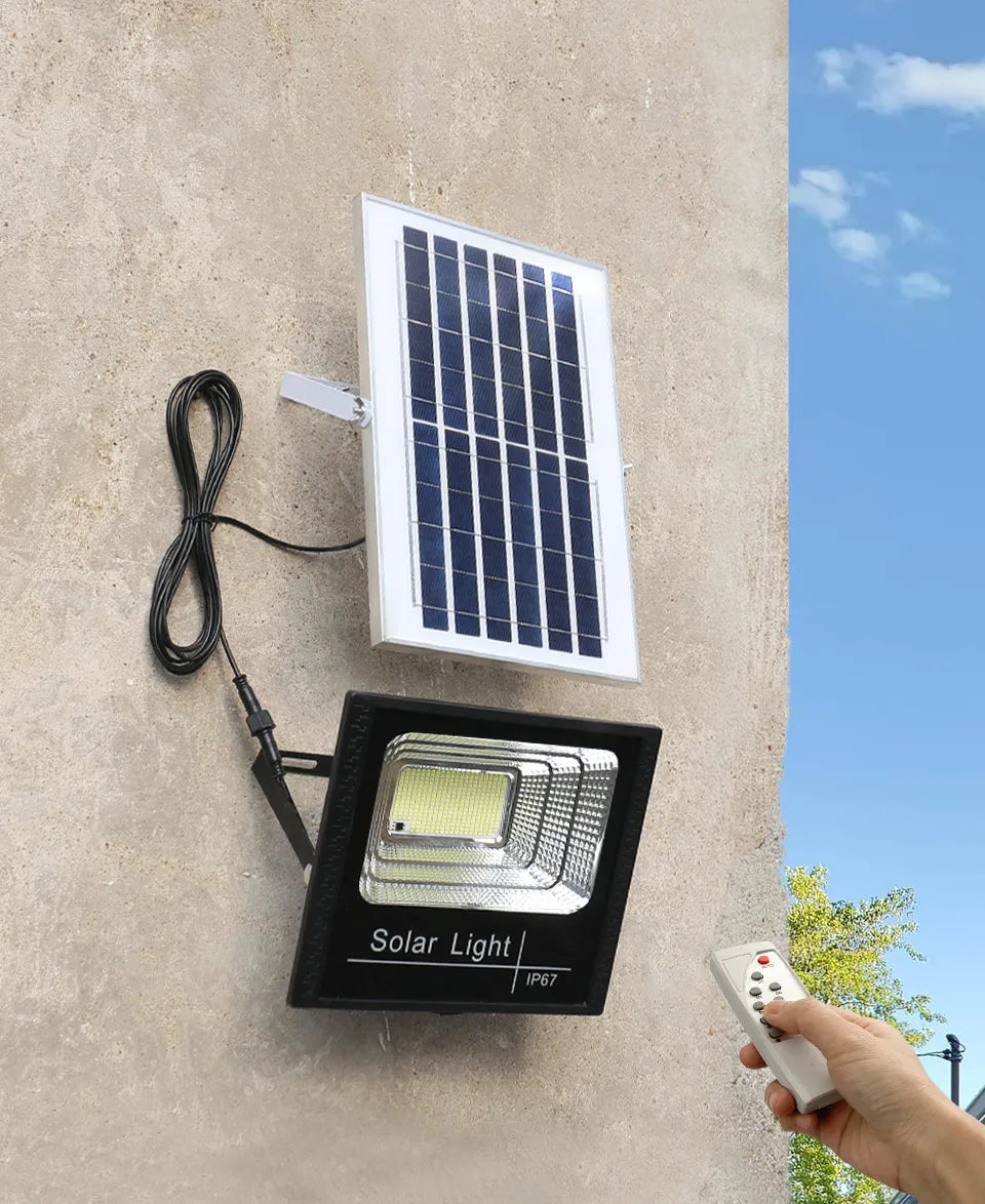 Powerful Waterproof LED Solar Lights With Remote Control - Smarsty