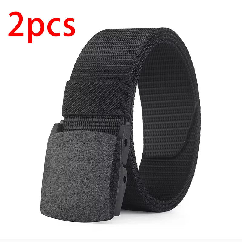 Unisex Canvas Tactical Belt Durable Outdoor Sports Belt - Smarsty