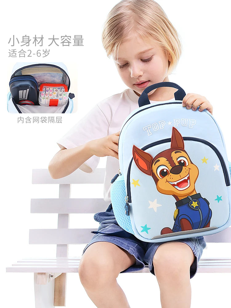 Kids Backpack Cartoon Chase And Skye For Preschoolers - Smarsty