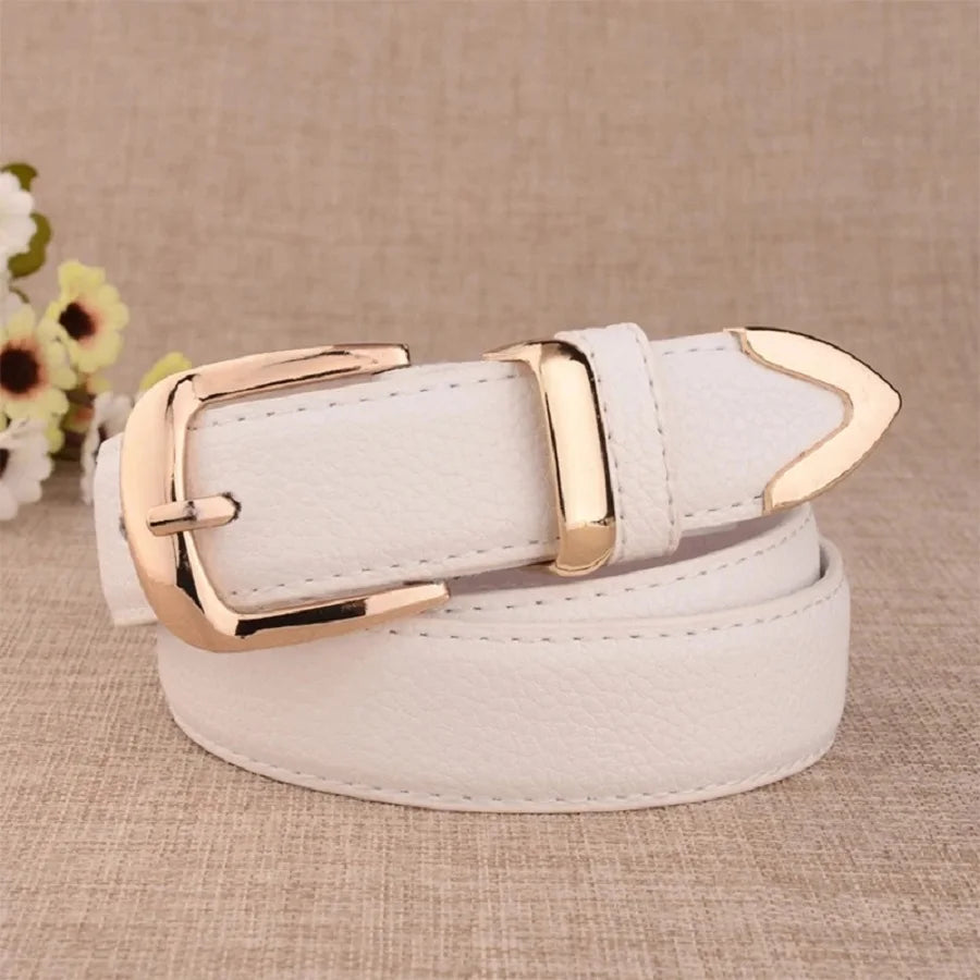 Women's Leather Trousers Belt High Quality Vintage Strap - Smarsty
