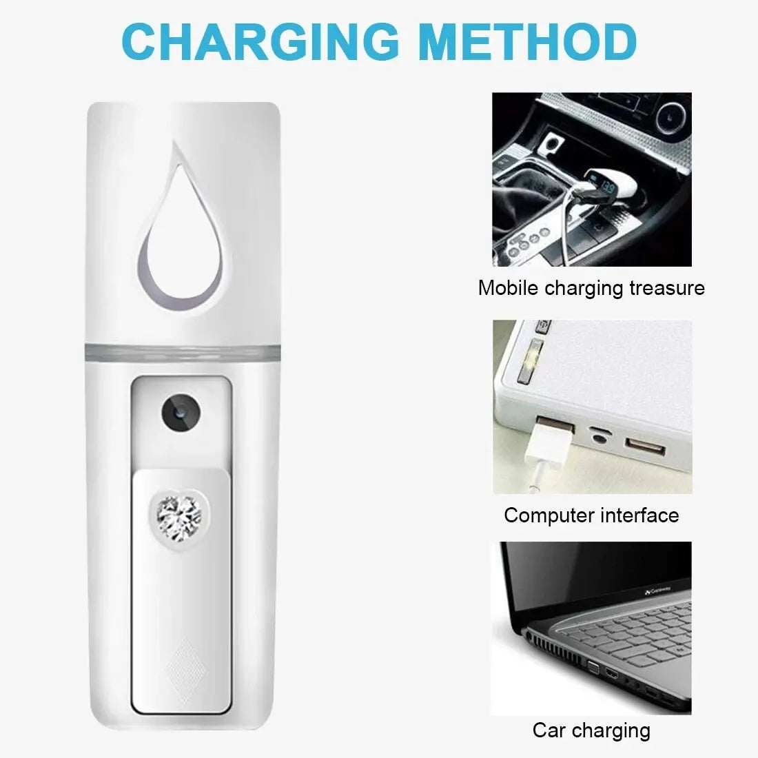 Nano Face Steamer Hydrating Facial Sprayer for Youthful Skin - Smarsty