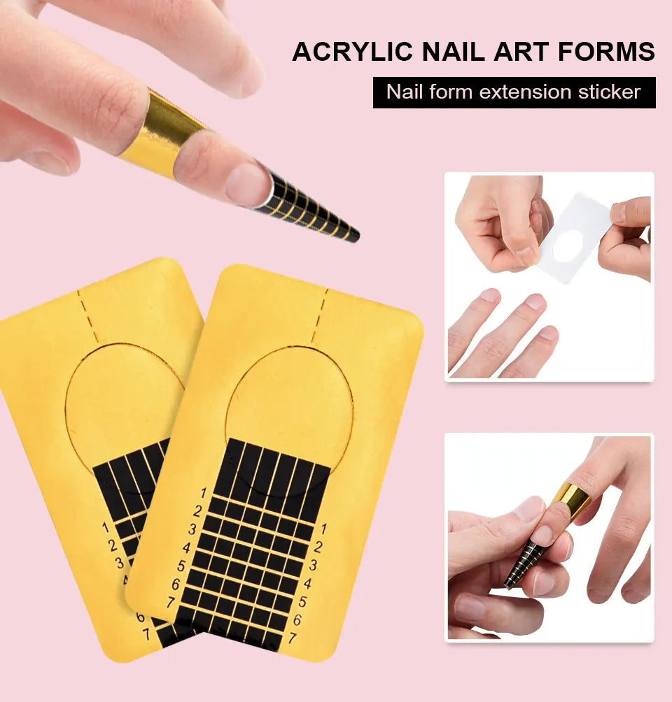 Acrylic Powder and Liquid Monomer Nail Art Kit - Smarsty