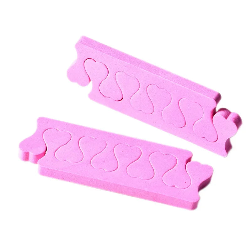Soft Sponge Nail Art Toe Separators for Perfect Pedicures - Smarsty