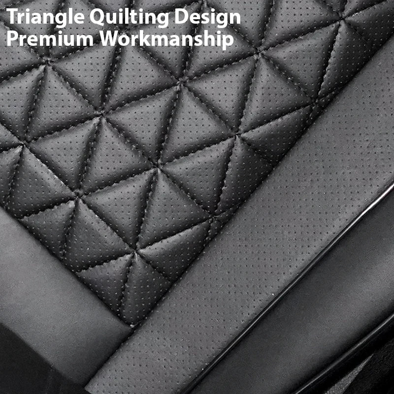 PU Leather Front Car Seat Cover Memory Foam Cushion - Smarsty