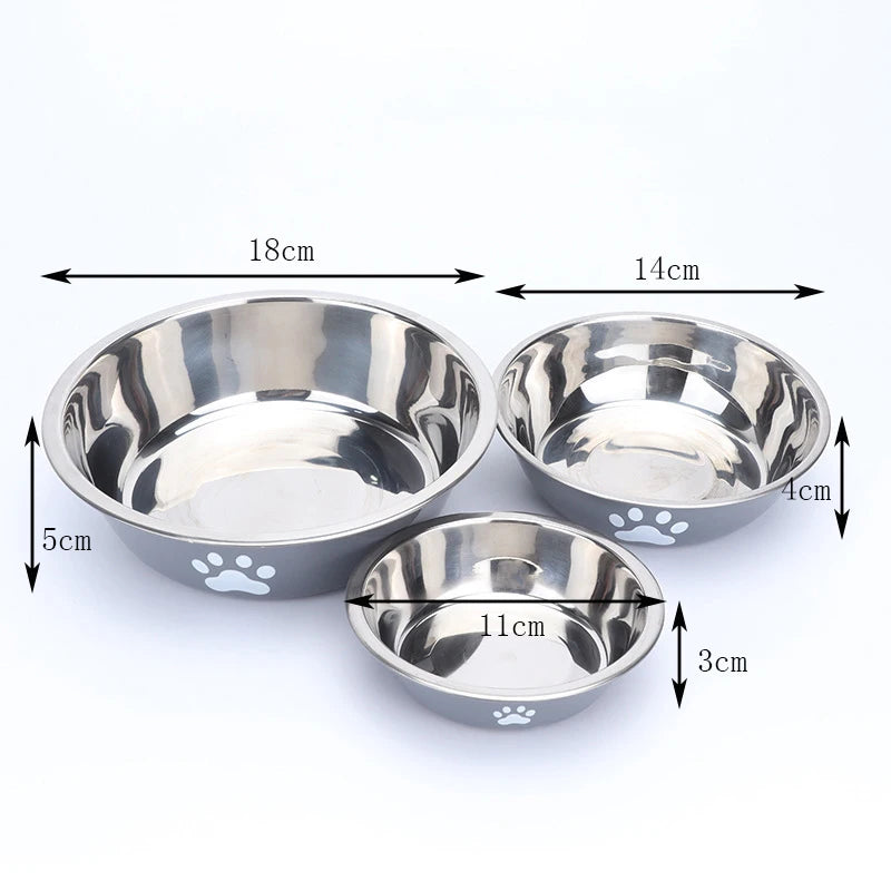 Stainless Steel Dog Bowl with Anti-Slip Design - Smarsty
