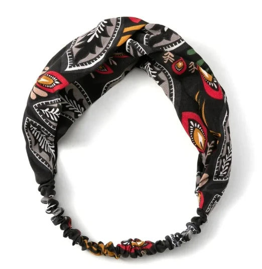 Bohemian Print Headbands For Women Comfortable Stretch - Smarsty