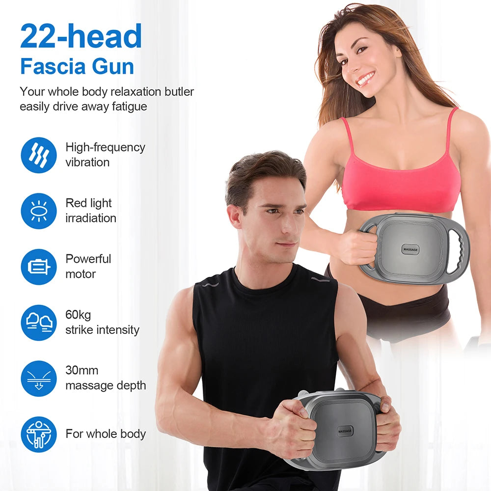 High-Frequency Vibration Body Massage Gun for Muscle Relief - Smarsty