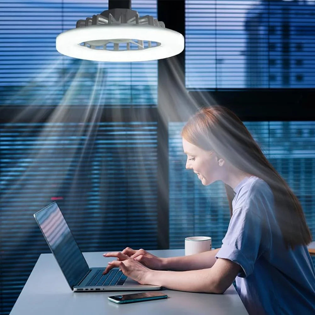 Ceiling Fan with Light Flush Mount Ceiling Fan with Remote Control Modern Ceiling Fan 3 Wind Speed for Living Room Dining Room