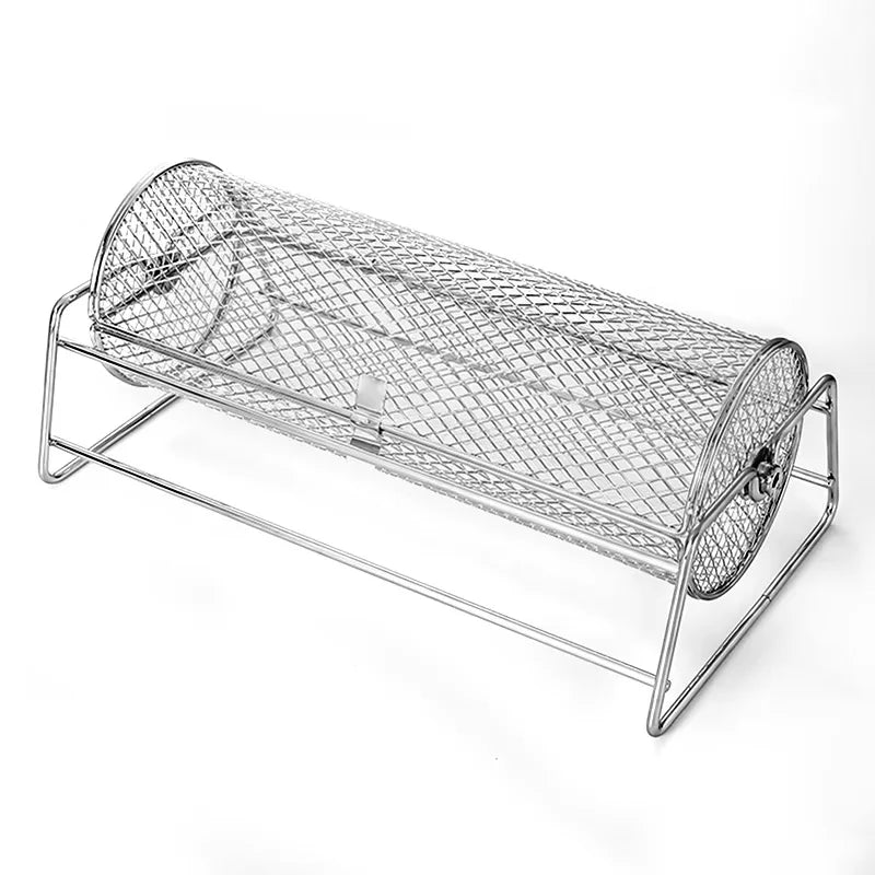 Stainless Steel BBQ Grill Mesh Basket for Perfect Roasting - Smarsty