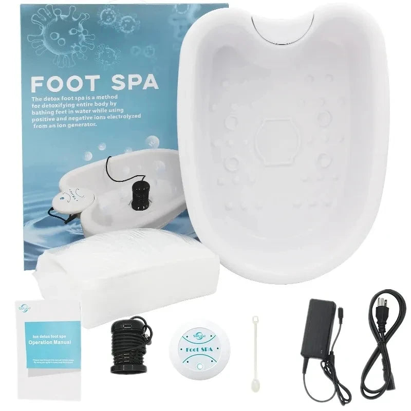 Ionic Detox Foot Bath Spa Massager for Deep Cleansing - Smarsty