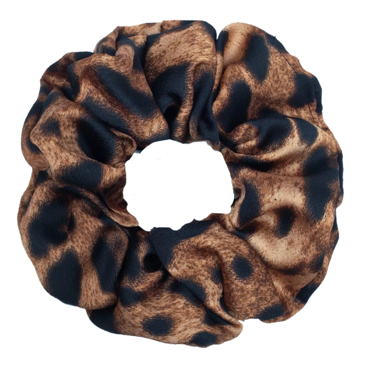 Leopard Print Scrunchie High Elastic Hair Tie Elegant - Smarsty