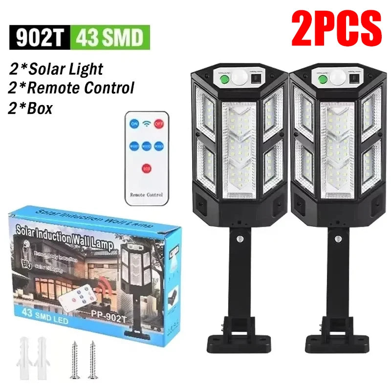 15000LM Solar Powered Motion Sensor Garden Light - Smarsty