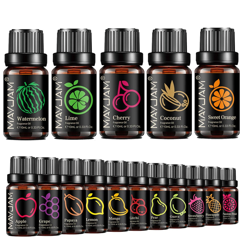 MAYJAM Fruit Fragrance Oil Assorted Scents for Skin - Smarsty
