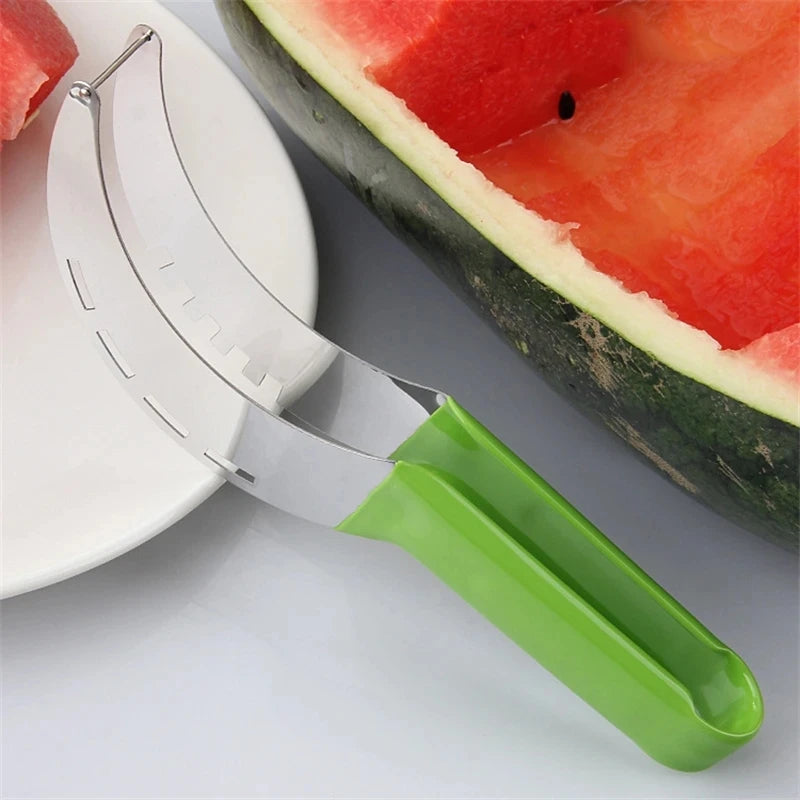 Stainless Steel Windmill Watermelon Cutter Artifact Salad Fruit Slicer Cutter Tool Watermelon Digger Kitchen Accessories Gadgets by Smarsty