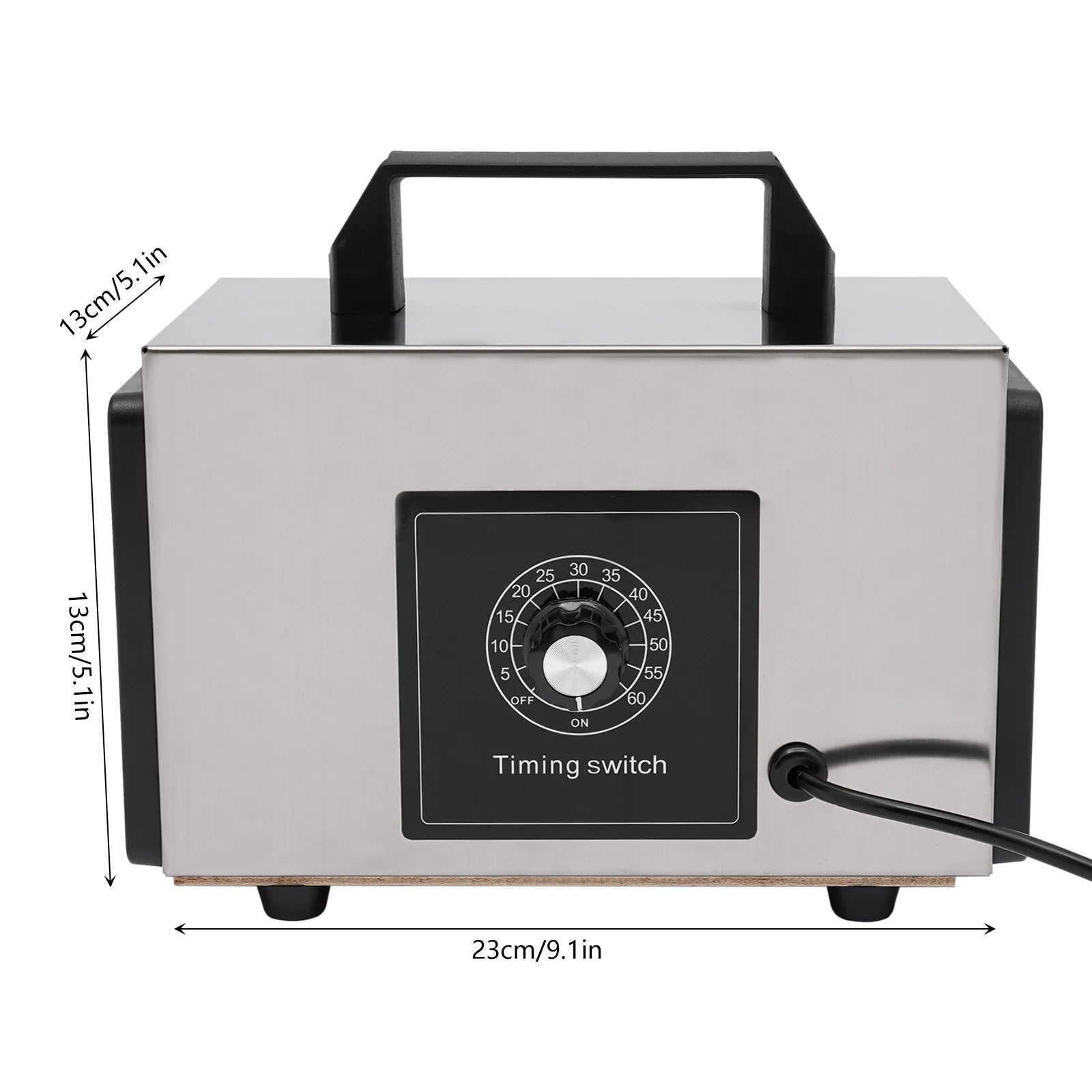 120W Commercial Ozonator Odor Removal Machine,O3 Ozone Generator Machine 10g/h Air Purifier & Odor Remover for Home Use