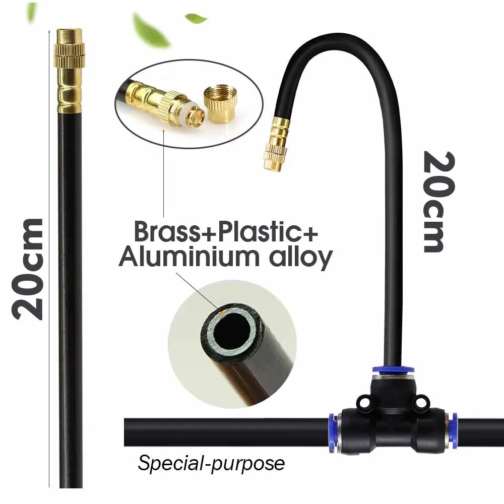 360 Degree Adjustable Misting Cooling System for Gardens - Smarsty