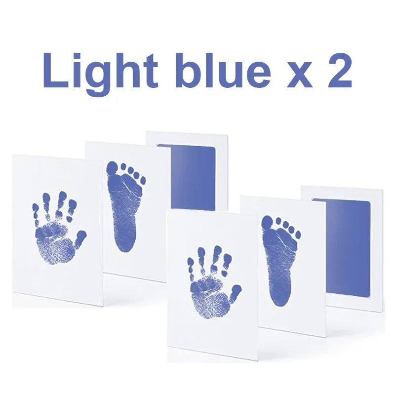 Safe Inkless Baby Handprint Kit No Touch Footprints Two Pack - Smarsty