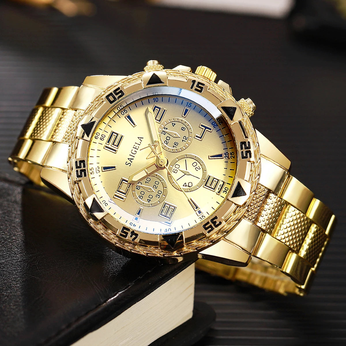 Men's Business Quartz Watches Set with Stylish Arabic Dial - Smarsty
