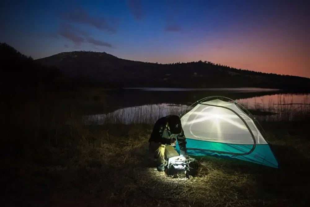 Mini LED Flashlight COB+XPE Portable Torch USB Charging Camping Lantern Zoomable Focus Light Tactical Flashlight with Pen Clip - Smarsty