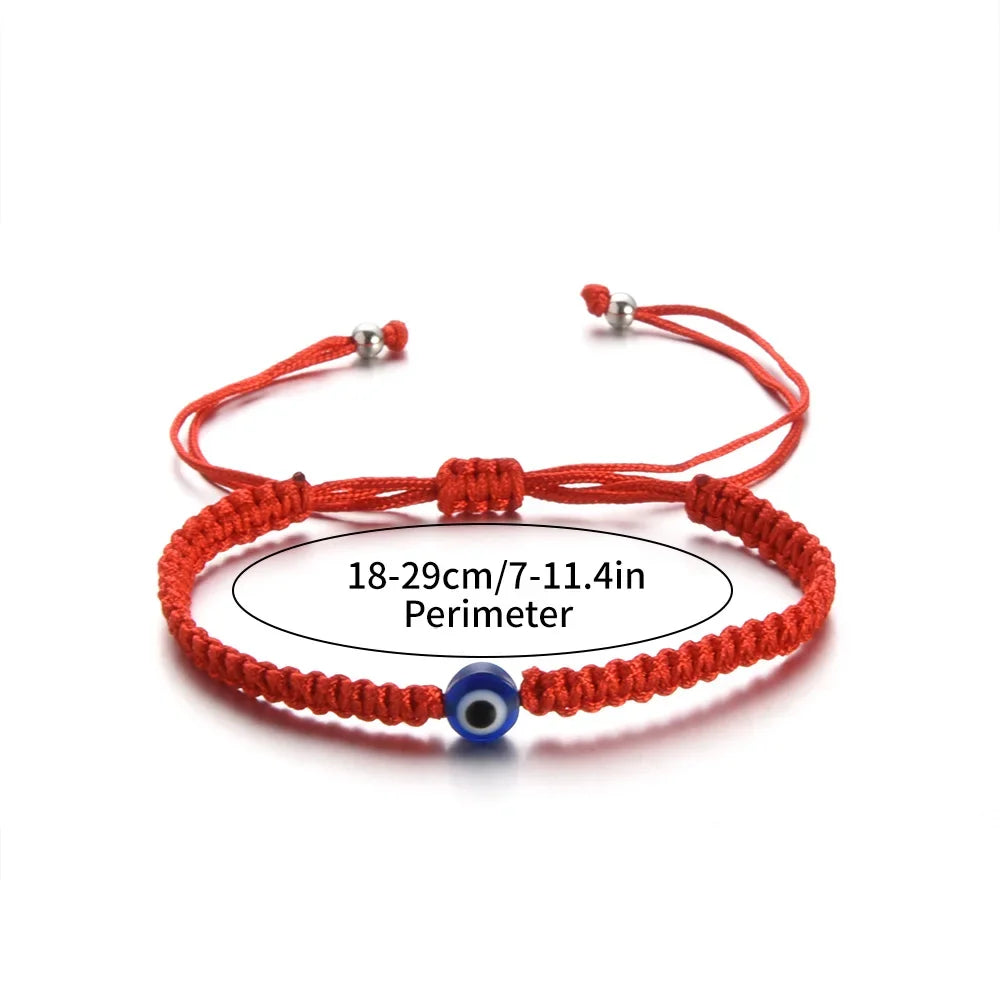 Lucky Red Rope Evil Eye Bracelet for Protection - Smarsty