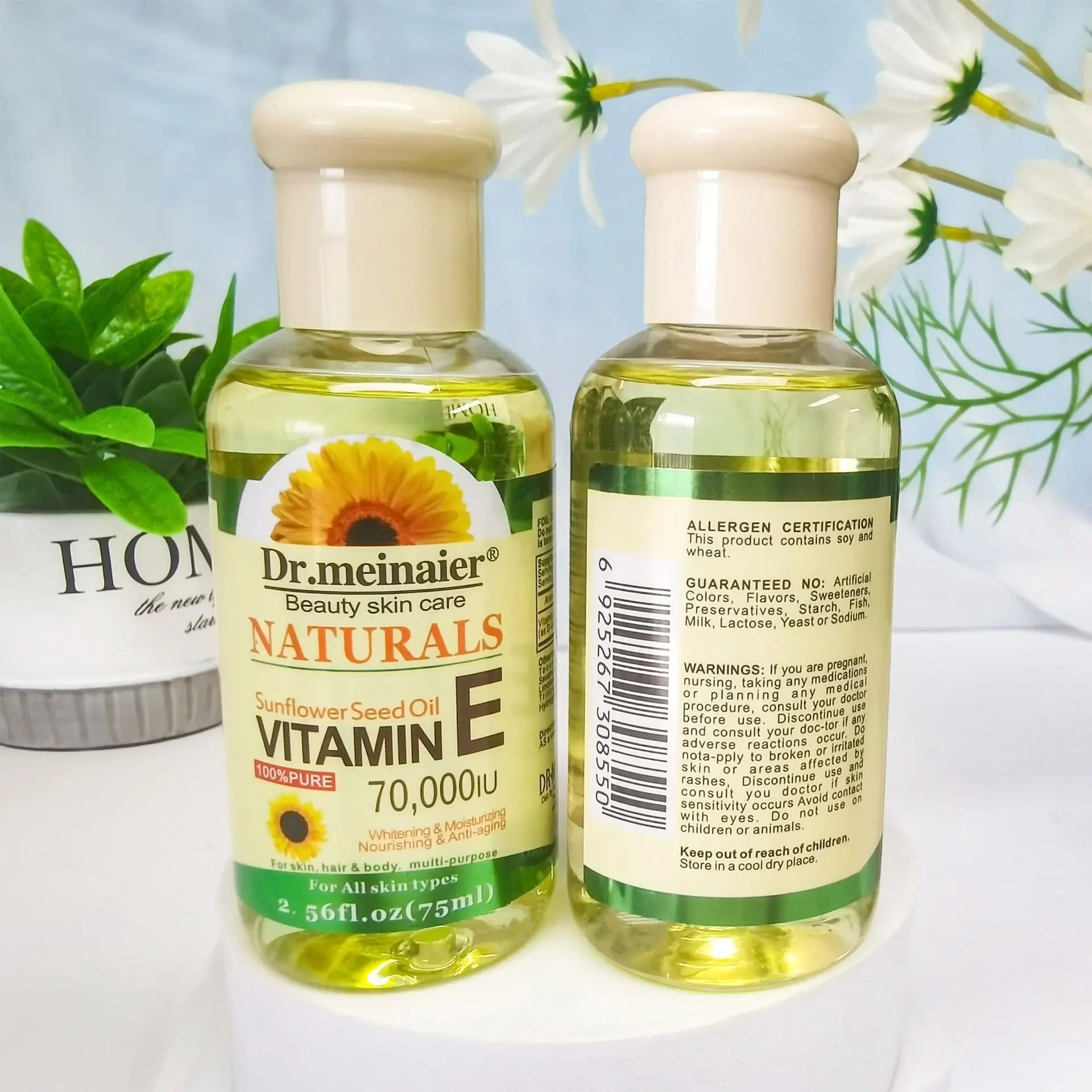 Vitamin E Face Essence Oil for Pore Tightening and Skin Repair - Smarsty