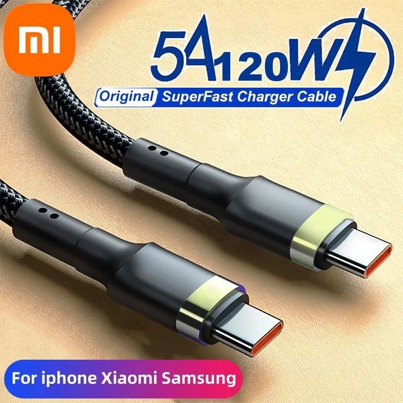 Xiaomi 120W Fast Charger USB C Cable for Quick Charging - Smarsty