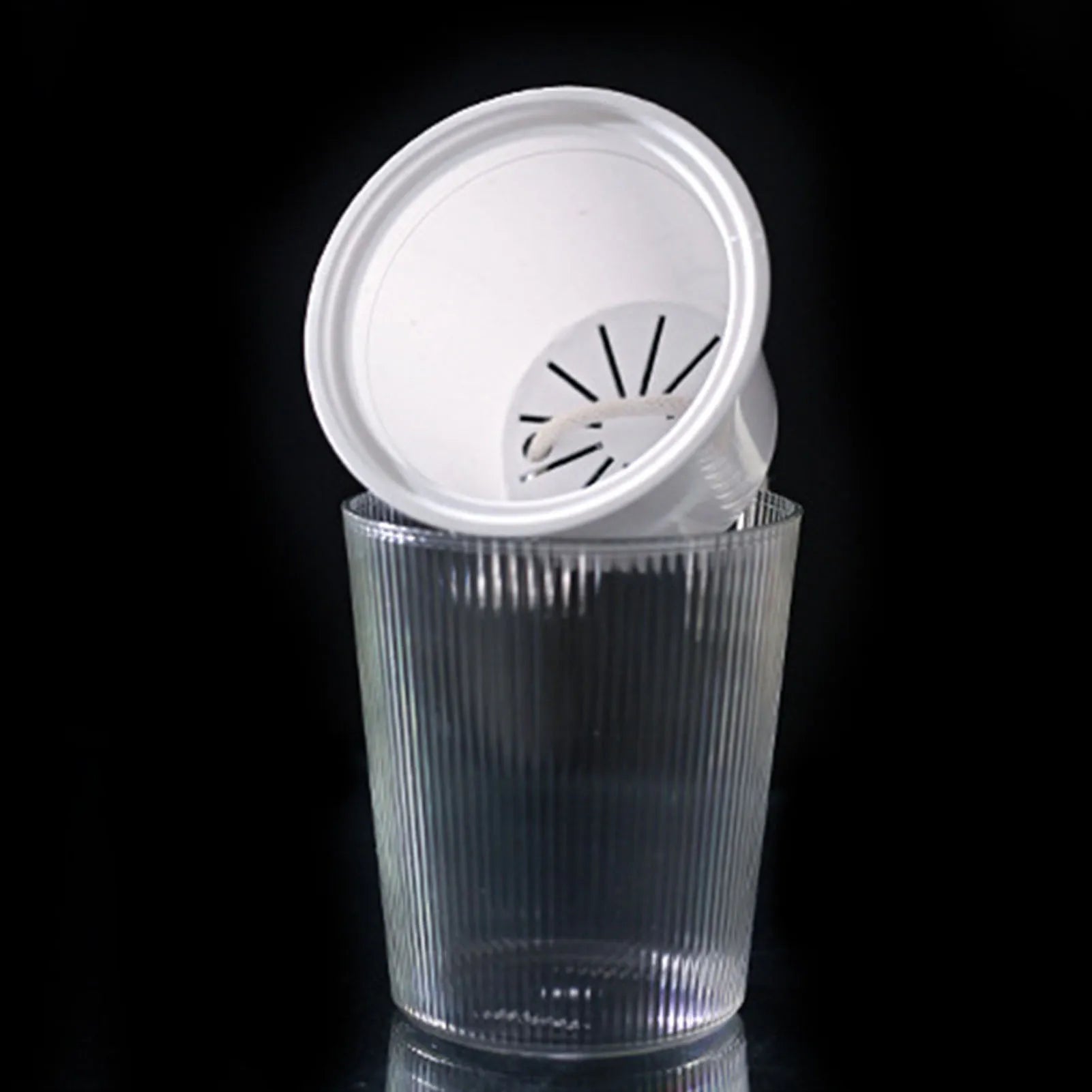 Water-Absorbing Plant Flower Pots Modern Style Transparent Plants Flowers Pots for Garden Enthusiast Lover Gift