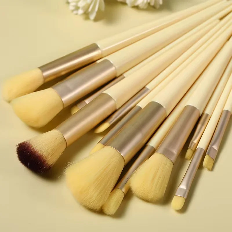 13 Piece Makeup Brushes Set for Flawless Application - Smarsty