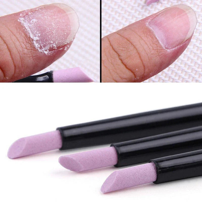 Nail Art Quartz Grinding Pen Cuticle Remover Tool - Smarsty