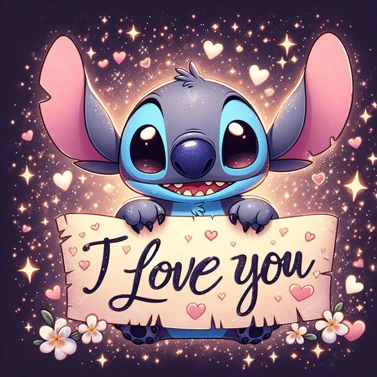 Disney 5D DIY Diamond Painting Cartoon Stitch Home Decor - Smarsty