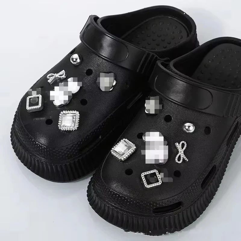 Shoe Charms for DIY Colored Diamond Crystal Shoe Buckle Decoration for Shoe Charm Accessories Kids Party Gift Shoes Decorations - Smarsty