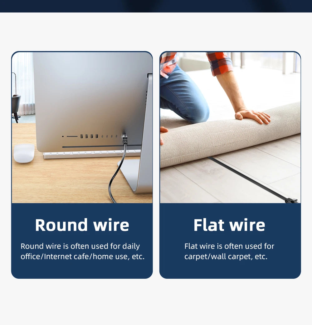 Essager Cat6 Ethernet Cable for High Speed Networking - Smarsty