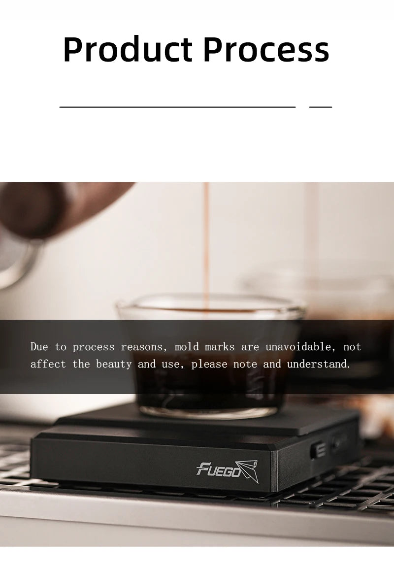 Fuego Digital Coffee Scale with Timer Precision - Smarsty