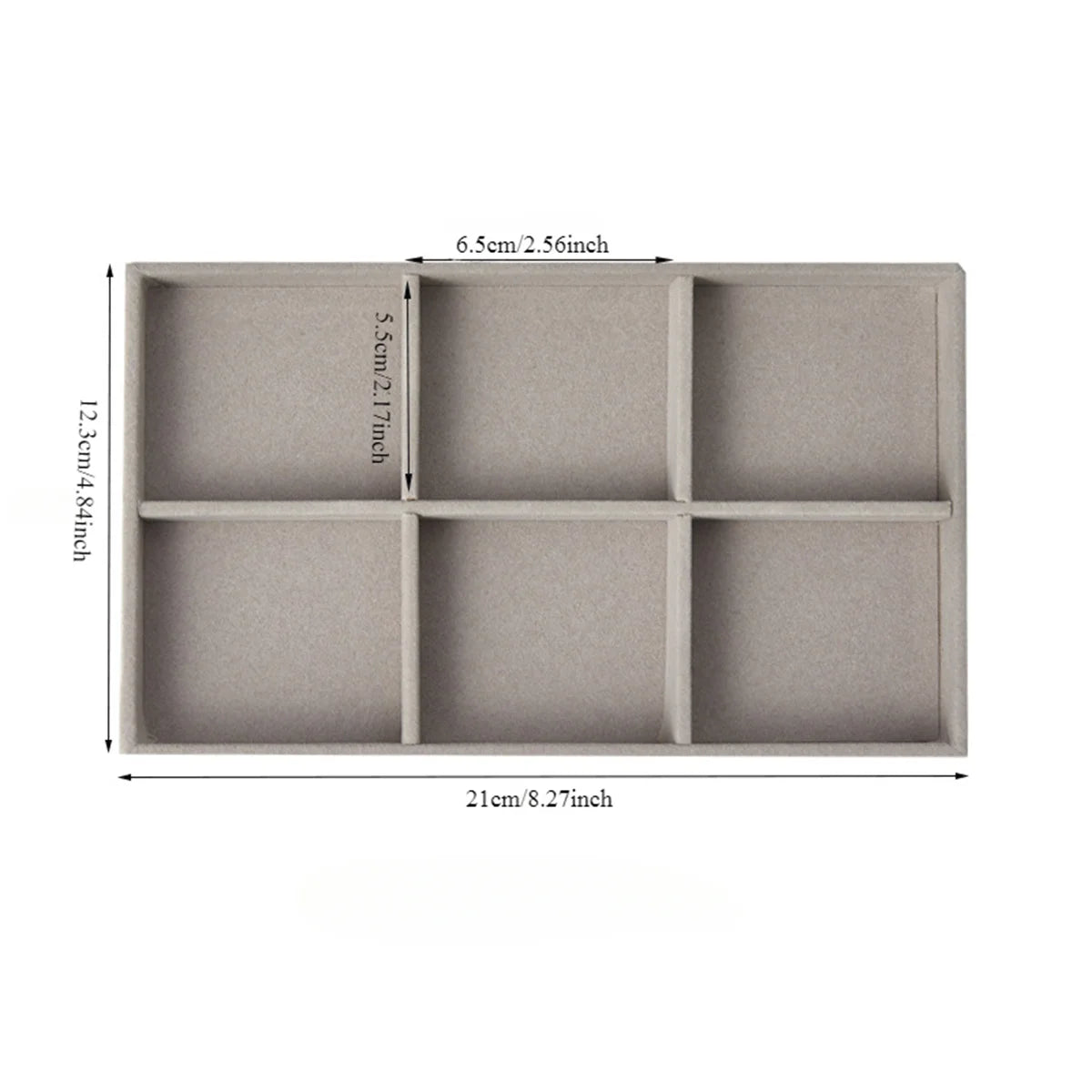 Velvet Jewelry Display Tray for Organized Storage - Smarsty