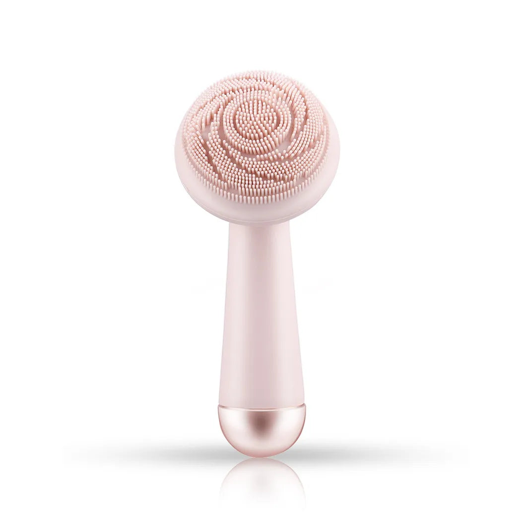 Electric Silicone Facial Brush with Vibration Massage - Smarsty