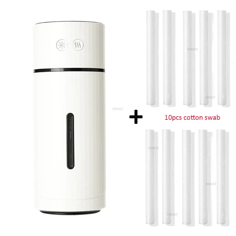 Wireless USB Aromatherapy Humidifier with LED Night Light - Smarsty