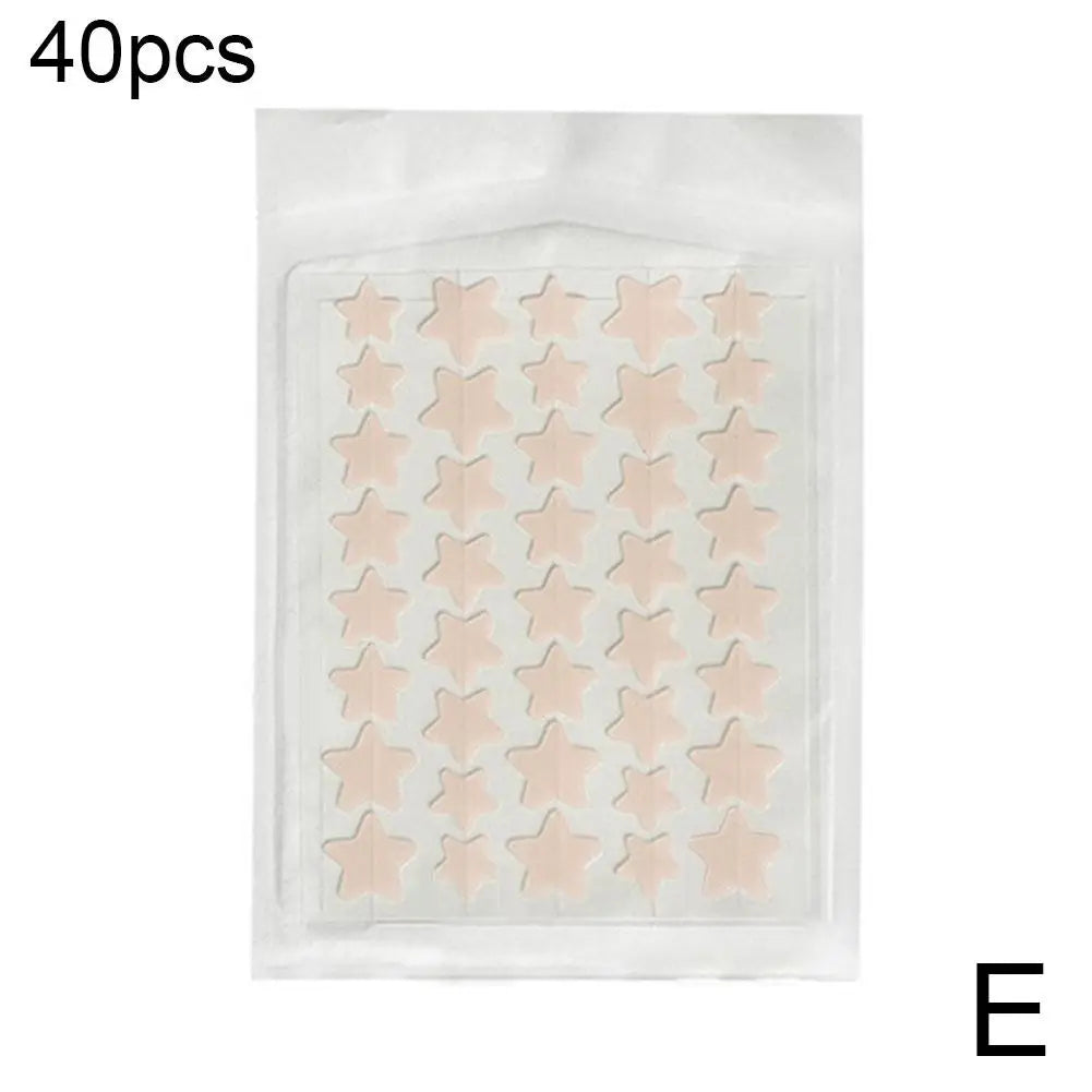 Colorful Star Heart Shaped Acne Pimple Patches - Smarsty
