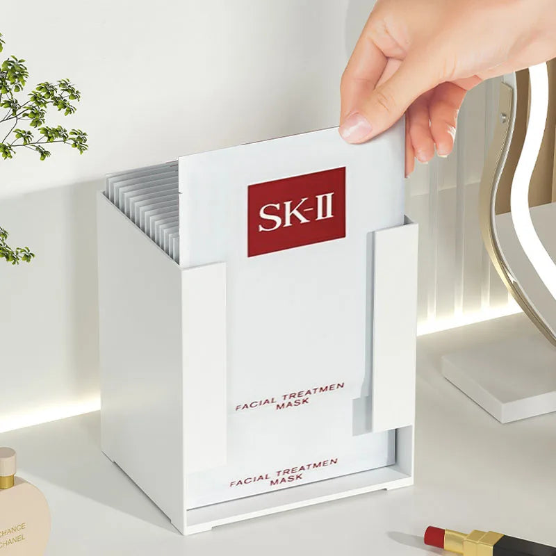 Korea Ramen Storage Box Kitchen Instant Noodle Cup Tissue Storage Bins Facial Mask Storage Box Multi-function Tabletop Organizer by Smarsty