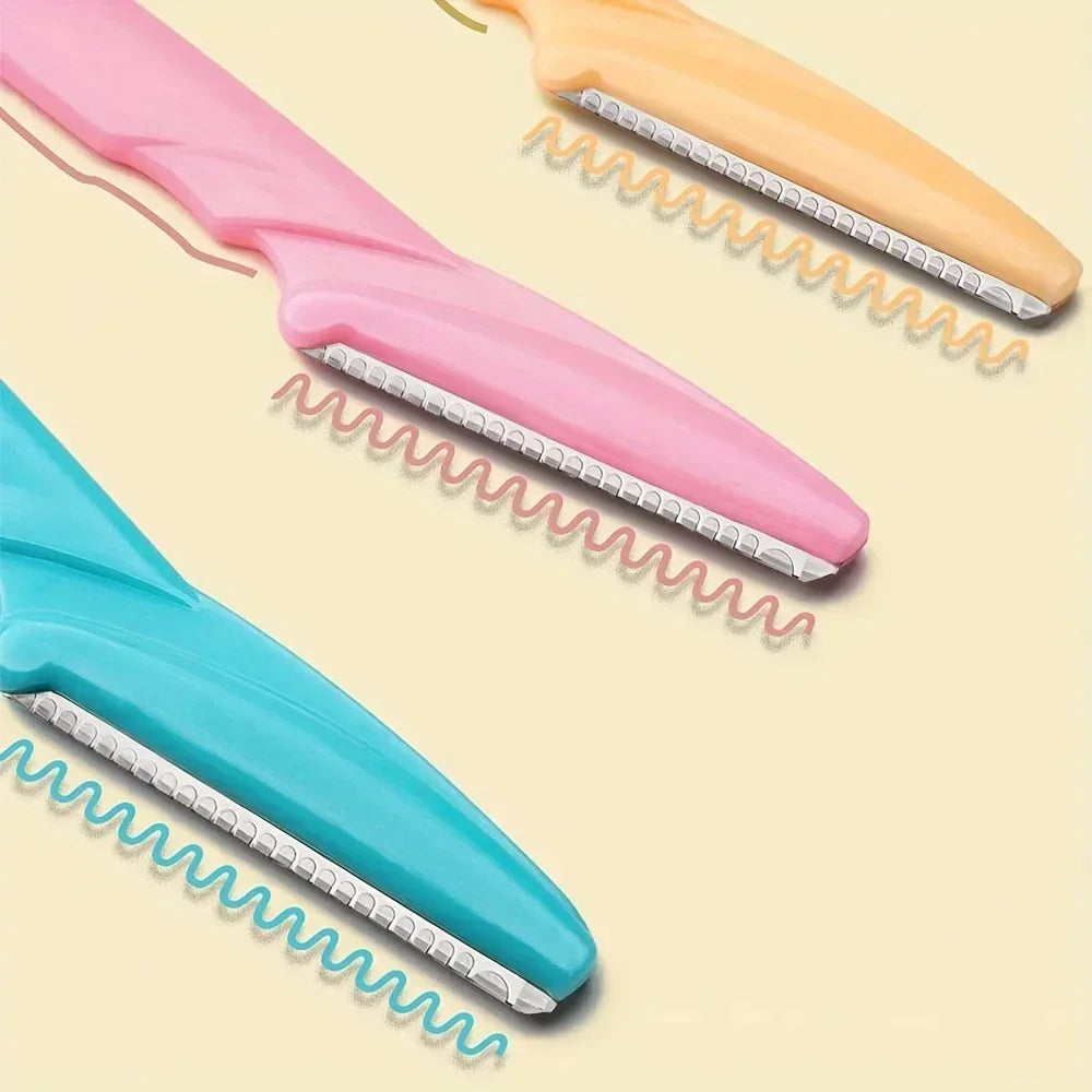 Eyebrow Razor Set with Precision Safety Covers - Smarsty