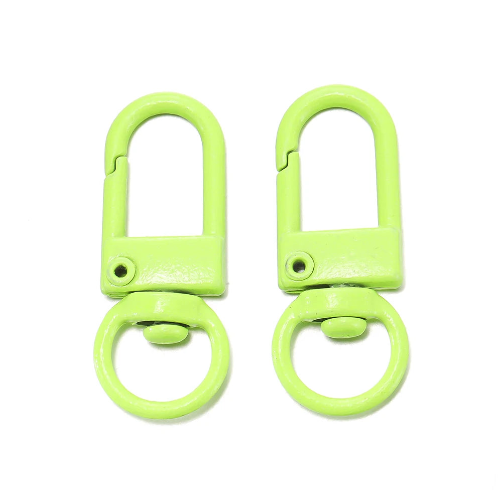 Colorful Alloy Snap Lobster Clasp Keychain Hooks Set - Smarsty